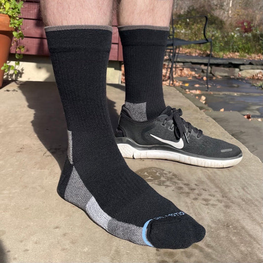 Dr. Motion Solid Medium Weight - Compression Outdoor Medium Weight Crew For Men